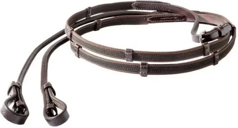 Deukavallo Gummizügel Kavalkade rundgenäht 16mm 5er Pack Schwarz oder Braun – Bild 1 von 2