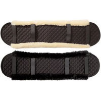 Produktbild von Deukavallo Gurtschoner mit Kunstfell Plüsch in Schwarz oder Beige