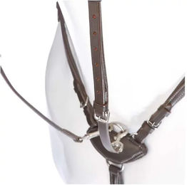 Deukavallo Leder Vorderzeug Dekor für Vollblut in Schwarz oder Braun – Bild 1 von 2