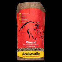 Produktbild von Deukavallo Mineral Pferdefutter Mineralfutter mit Vitaminen als Pellets 20 kg