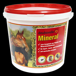 Deukavallo Mineral Pferdefutter mit Vitaminen als Mineralfutter-Pellets 8 kg - 8 kg – Bild 1 von 3