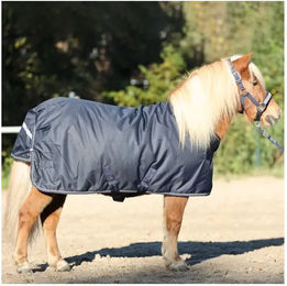 Deukavallo Outdoor-Decke für Shettys aus Polyester in Blau - 100 g – Bild 1 von 3