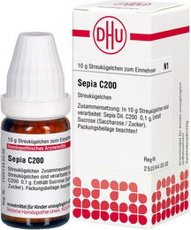 DHU Sepia C200 Globuli 10 g – Bild 1 von 1