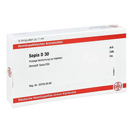 DHU Sepia D30 Ampullen 8x1 ml – Bild 1 von 1