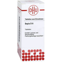 Produktbild von DHU Sepia D6 Tabletten 80 Stück