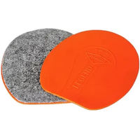 Produktbild von Diamond Hufpflege Plaque aus Filz in Grau oder Orange Größe M