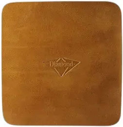 Produktbild von Diamond Lederplakette für Sattelzubehör Braun