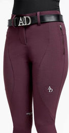 Diamond Reithose Damen Full-Grip Performance Vollbesatz Bordeaux 2XS – Bild 1 von 1