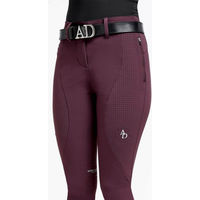 Produktbild von Diamond Reithose Damen Full-Grip Performance Vollbesatz Bordeaux M