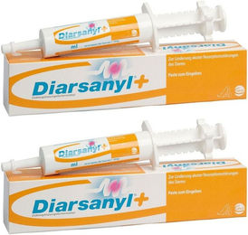 Produktbild von Diarsanyl+ Ergänzungsfutter Liquid für Pferde Fohlen und Aufzucht zur Magen-Darm-Unterstützung 120 ml