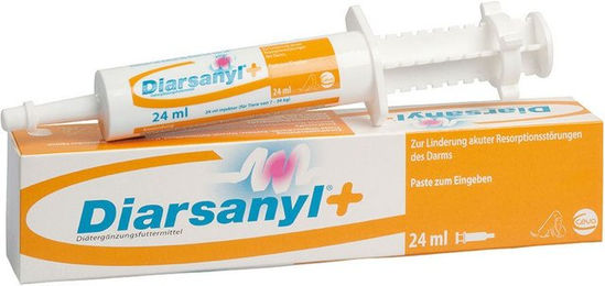 Produktbild von Diarsanyl+ Paste zur Unterstützung des Magen-Darm-Traktes für alle Tiergrößen 24g