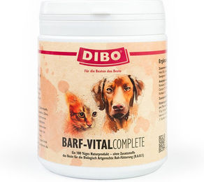 Produktbild von Dibo BARF Vital Complete Mineralfutter Pulver mit Vitaminen für Haut Fell Gelenke und Knochen 3 x 450 g - 3 x 450 g