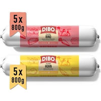 Produktbild von DIBO FreshRolls Hundewurst Rind und Huhn Monoprotein Sensitive 10x800 g