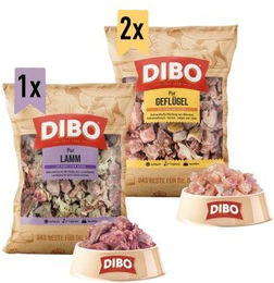 DIBO Frostfutter Bundle Geflügel und Lamm Sensitive ohne Farb- und Aromastoffe 6000g – Bild 1 von 3