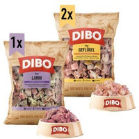 Produktbild von DIBO Frostfutter Bundle Geflügel und Lamm Sensitive ohne Farb- und Aromastoffe 6000g