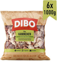 DIBO Frostfutter für Kaninchen Sensitive und Hypoallergen 6 x 1 kg - 6 x 1 kg – Bild 1 von 5