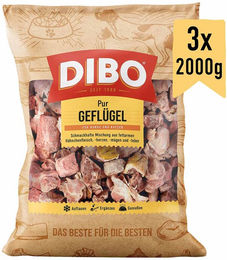 DIBO Frostfutter Geflügel 3x2 kg - 3 x 2 kg – Bild 1 von 5