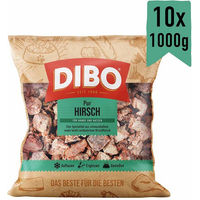 Produktbild von DIBO Frostfutter Hirsch Monoprotein Hypoallergen für Katzen 10 x 1000 g - 10 x 1 kg