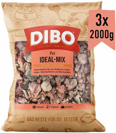 DIBO Frostfutter Ideal-Mix Light Rind und Huhn für Senior Hunde 3 x 2 kg - 3 x 2 kg – Bild 1 von 5