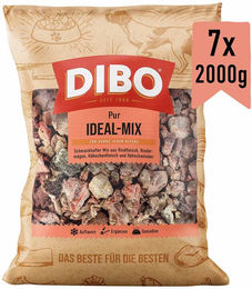 DIBO Frostfutter Ideal-Mix Light Rind und Huhn für Senior Hunde 7 x 2 kg - 7 x 2 kg – Bild 1 von 5