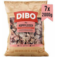 Produktbild von DIBO Frostfutter Kopffleisch Rind Junior 7x2 kg - 7 x 2 kg