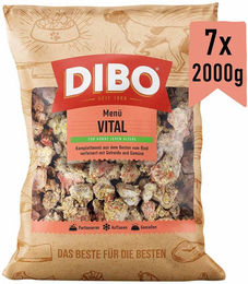 DIBO Frostfutter Menü Vital Rind Monoprotein Sensitive mit hohem Fleischanteil 7 x 2000 g - 7 x 2 kg – Bild 1 von 5