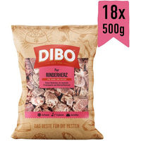 Produktbild von DIBO Frostfutter Rinderherz Monoprotein Leckerli für Katzen 18 x 500 g - 18 x 500 g
