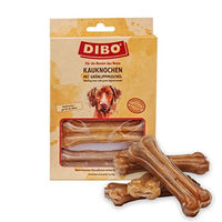 Produktbild von DIBO Kauknochen mit Grünlippmuschel und Rind glutenfrei und laktosefrei 120g - 4 x 30 g