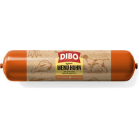 Produktbild von DIBO Kochwurst Menü Huhn mit hohem Fleischanteil für Hunde 10 x 800 g