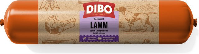 DIBO Kochwurst Pur Lamm Sensitive mit hohem Fleischanteil 10 x 800 g – Bild 1 von 1
