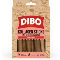 Produktbild von DIBO Kollagen Sticks mit Grünlippmuschel und Rind Kausnack glutenfrei und ohne Zucker 2 x 150 g