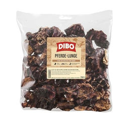 DIBO Pferde-Lunge Naturkauartikel für Hunde 250g hypoallergen ohne Konservierungsstoffe und Zucker - 250 g – Bild 1 von 5