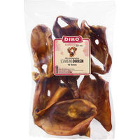 Produktbild von DIBO Premium Schweineohren Kausnack für Hunde getreidefrei und hypoallergen 10 Stück
