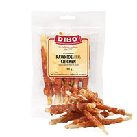 Produktbild von DIBO Rawhide Sticks Chicken Hundesnack mit Huhn 100g - 4 x 100 g