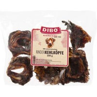 Produktbild von DIBO Rinderkehlköpfe geschnitten Naturkauartikel für Hunde ohne Zusatzstoffe 2x250g - 2 x 250 g