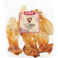 Produktbild von DIBO Rinderohren mit Muschel Naturkauartikel für Hunde ohne Zucker und Konservierungsstoffe 5 Stück