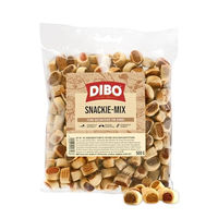 Produktbild von DIBO Snackie-Mix Belohnungssnack für Hunde mit Rind, Huhn und Schwein ohne Konservierungsstoffe und Zucker 500g - 500 g