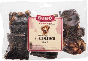 DIBO Trockenfleisch Pferd Hund ohne Konservierungsstoffe und Zucker 250g - 250 g – Bild 1 von 8