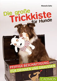 Die große Trickkiste für Hunde zur Beschäftigung für drinnen und draußen aus Filz in Silber und Grau – Bild 1 von 7
