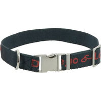 Produktbild von Diego & Louna Hundehalsband aus Nylon für erwachsene Hunde in Grau und Schwarz