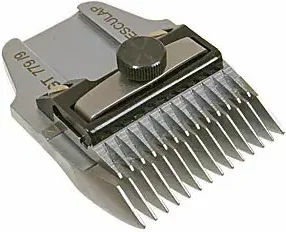 Difac Genia Favorita II Kamm aus Edelstahl in Silber – Bild 1 von 1