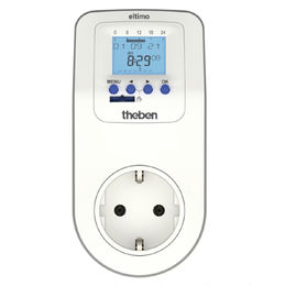 Digitale Steckdosenschaltuhr Theben Eltimo 020 TOP3 mit Wochenprogramm und Bluetooth – Bild 1 von 4