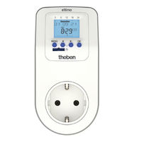 Produktbild von Digitale Steckdosenschaltuhr Theben Eltimo 020 TOP3 mit Wochenprogramm und Bluetooth