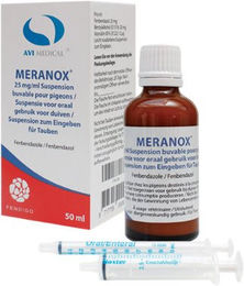 Dingo Meranox Wurmkur Liquid für Tauben 50 ml – Bild 1 von 2