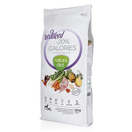 DINGONATURA Natura Diet Reduced Truthahn Trockenfutter für Hunde Adult zur Gewichtsreduktion 12 kg - 12 kg – Bild 1 von 7