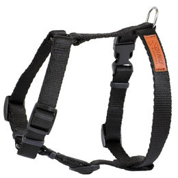 Produktbild von DINO Hundegeschirr Sicherheitsgeschirr aus Nylon Schwarz XXL regulierbar