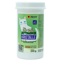 Produktbild von dipure Bio Urin Attacke Kristalle Probiotischer Katzentoilettenzusatz gegen Gerüche 250g - 250 g