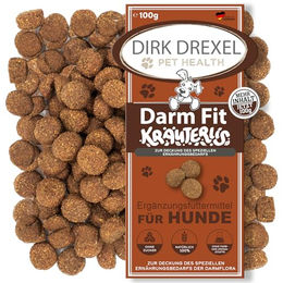 Dirk Drexel Darm Fit Kräuterlis für Hunde 100g mit Kräuterextrakten und Präbiotika für Welpen, Adult und Senior - 92 g – Bild 1 von 13