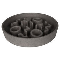 Produktbild von District70 Bamboo Slow Feeder für Katzen aus Bambus grau 13,5 cm