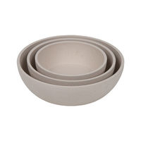 Produktbild von District70 Bambus Hundenapf Eisblau Größe L 1600 ml - 1600 ml